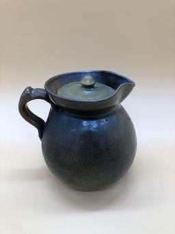 Jug Town Pottery Pitcher with Lid