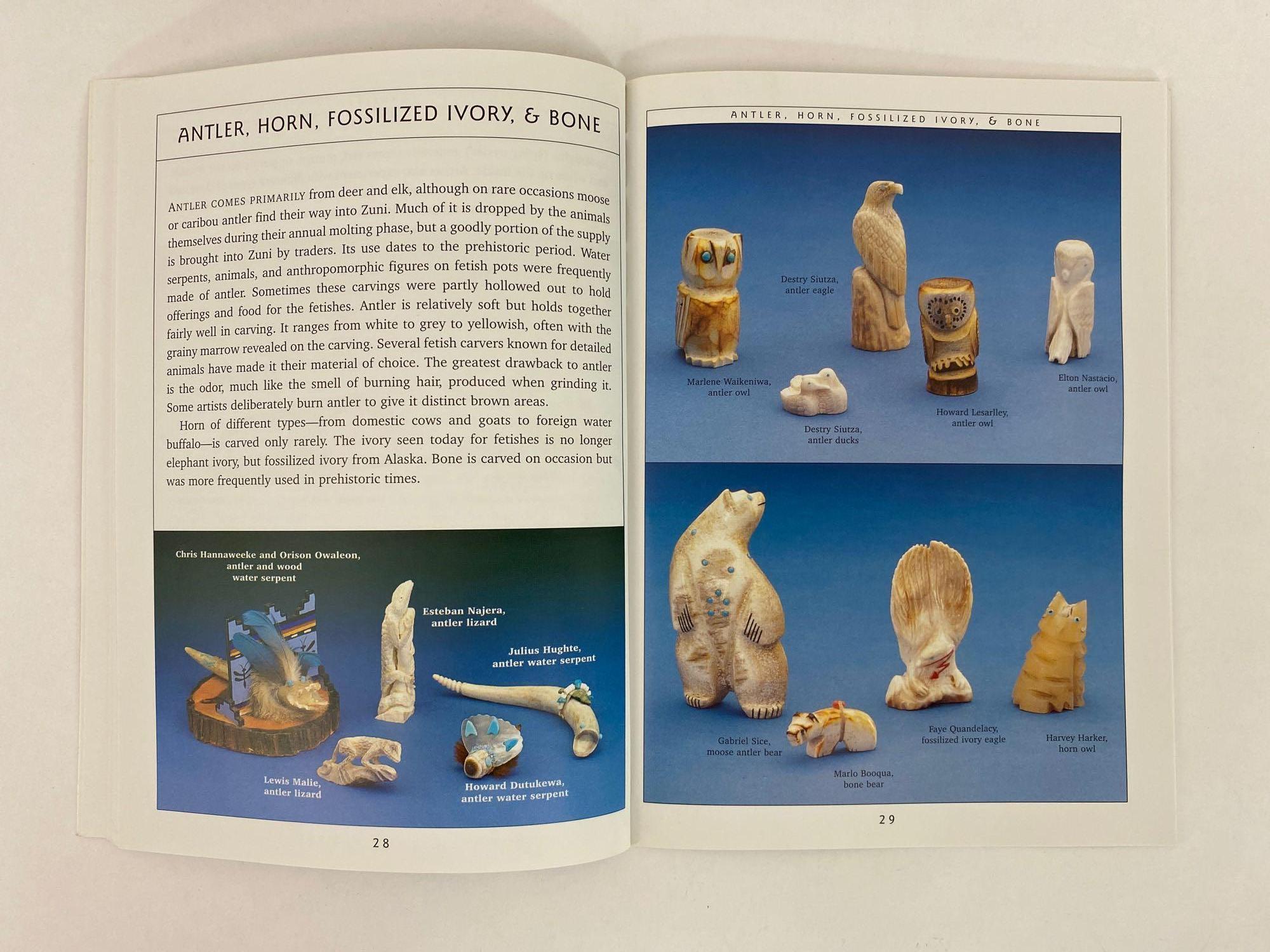 Native American Pottery and Fetish Reference Books