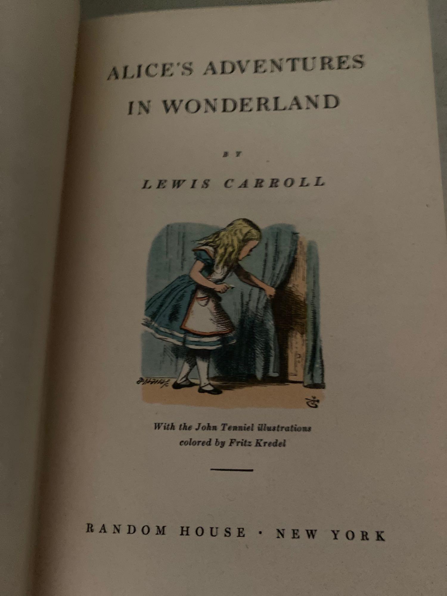 Alices Adventures in Wonderland and Through the Looking-Glass by Lewis Carroll