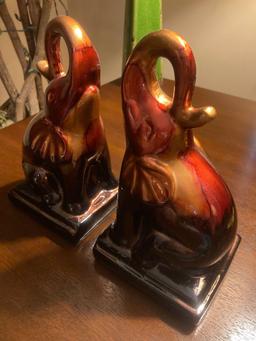 Matching Elephants Book Ends