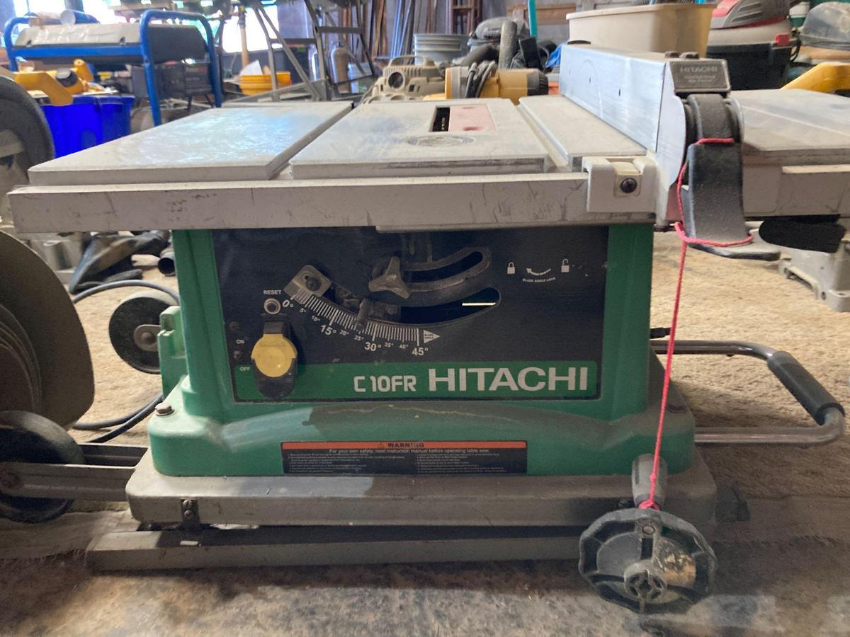 Hitachi C10FR Table Saw