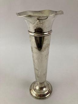 Sterling Silver Vase Weighted