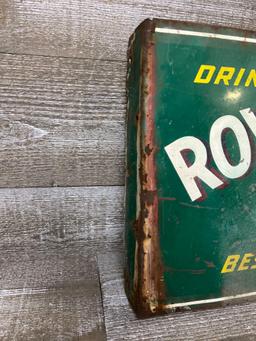 Royal Crown Cola Double Sided Flange Sign