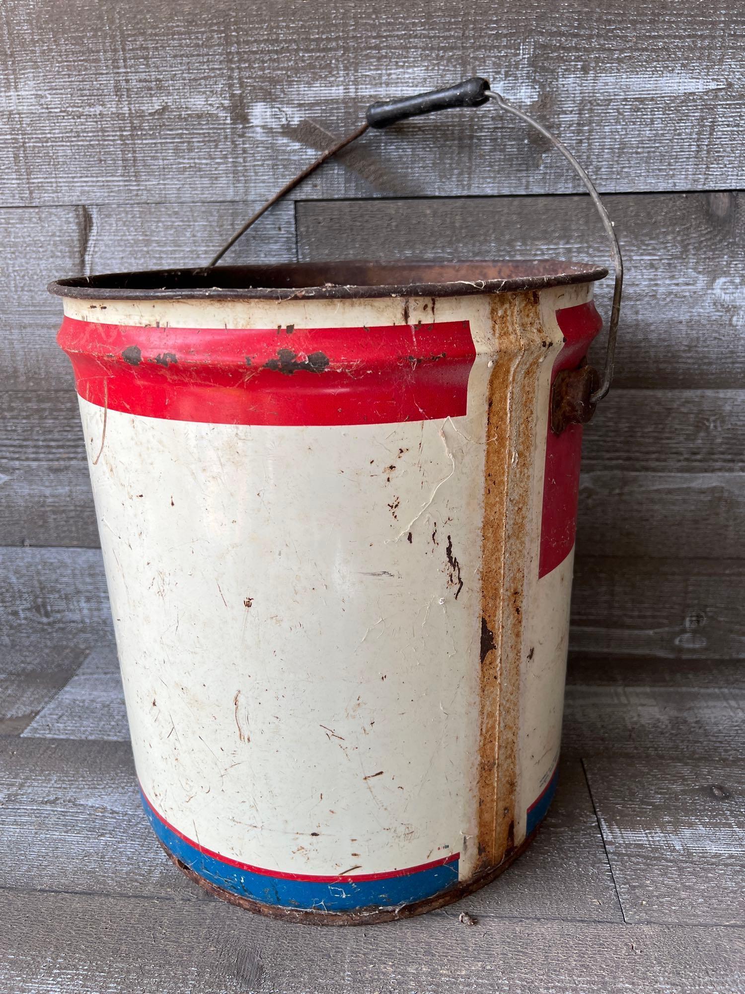 Esso 5 Gallon Metal Pail