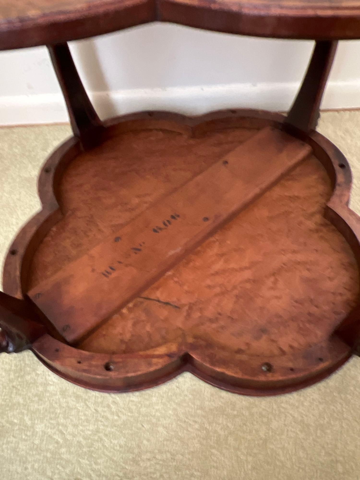 Antique Chippendale Style Mahogany Tea Table