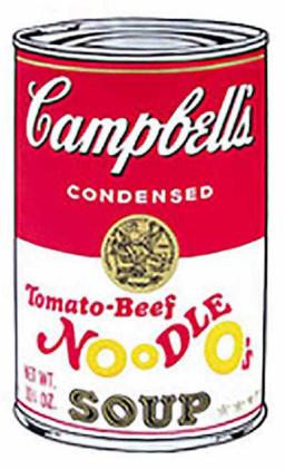 ANDY WARHOL "Campbell's Soup II.8" SERIGRAPH SUNDAY B.