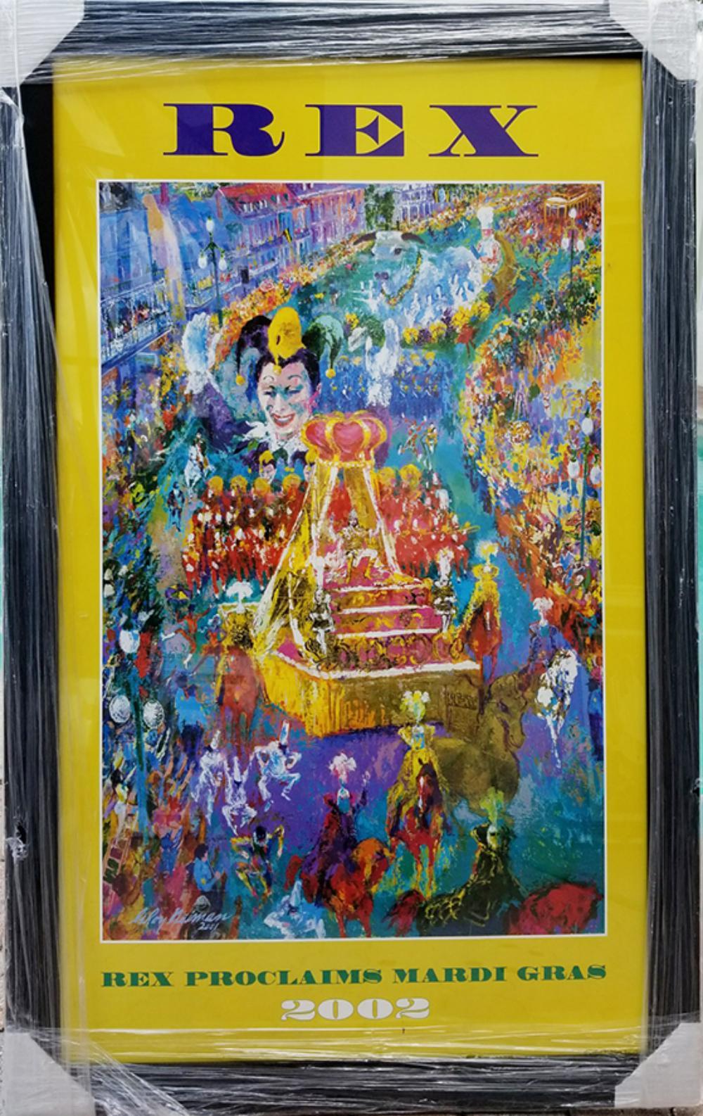 Leroy Neiman Poster "Mardi Gras" Open Edition unframed