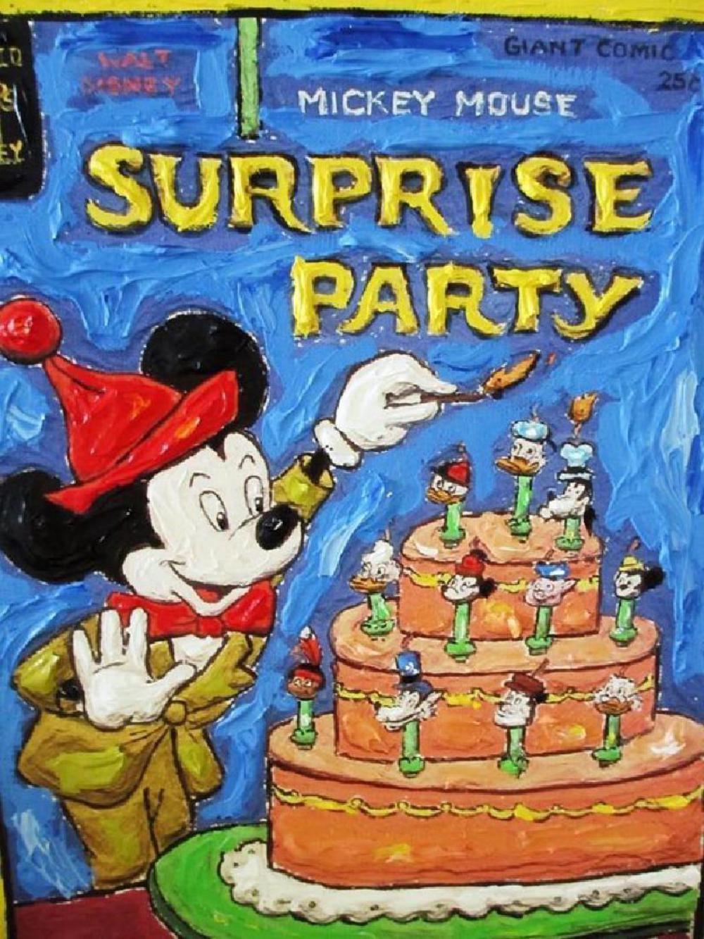 Leslie Lew "Birthday Mickey" Surprise Party Sculpted