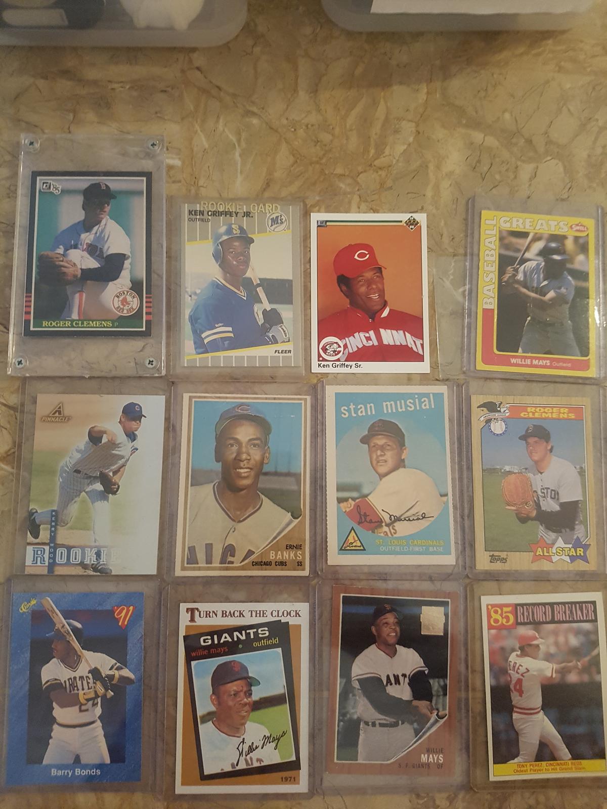 LOT OF BASEBALL ALL STARS INCLUDING ROOKIES!