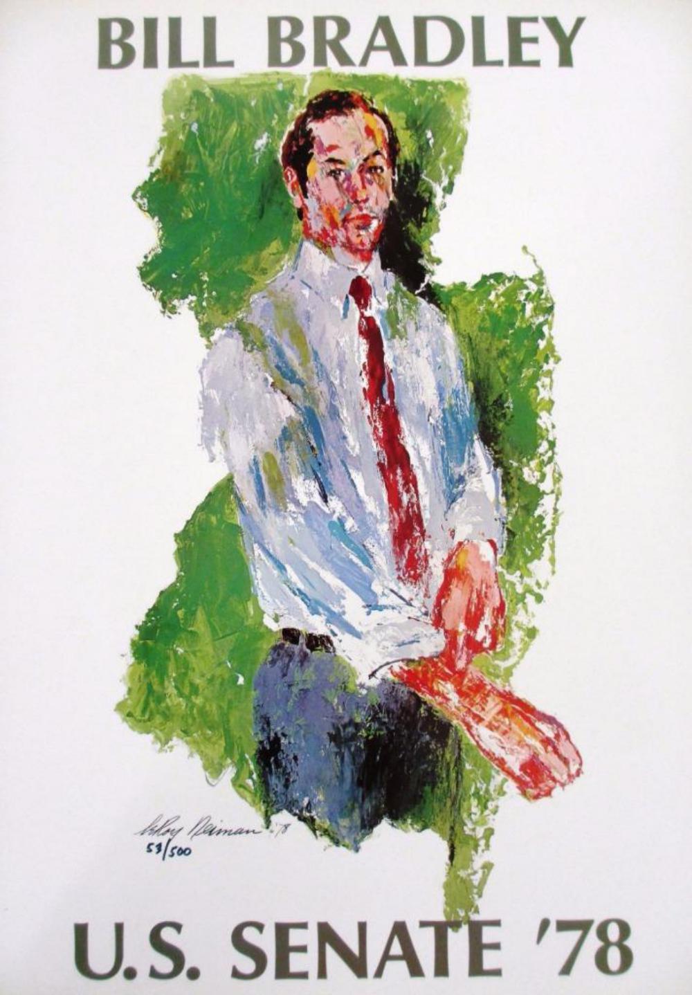 Leroy Neiman LE Numbered offset lithograph "Bill