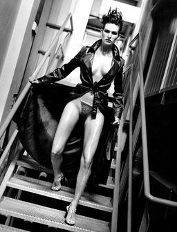 HELMUT NEWTON - Laurence Steele, Milan, 1996