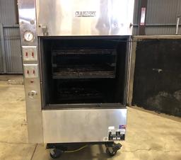 Ole Hickory ELES Commercial BBQ Pits Smoker Natural Gas Powered 110 Volts Single Phase