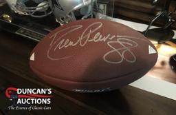 Drew Pearson autographed football