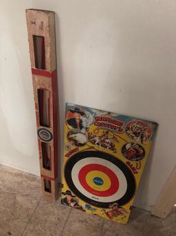 Old Hopalong Cassidy Bow and Arrow