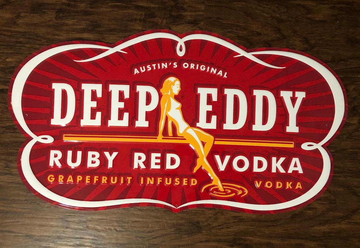 Deep Eddy Vodka Metal Sign