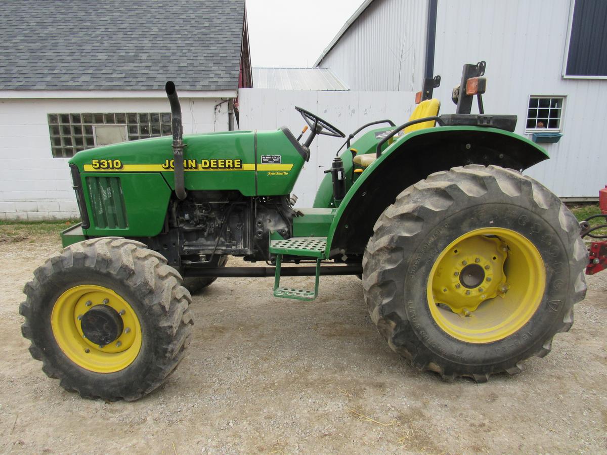 John Deere 5310- Front wheel assist 1670 hrs