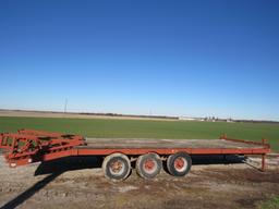 3 axle trailer 20’ (has title)