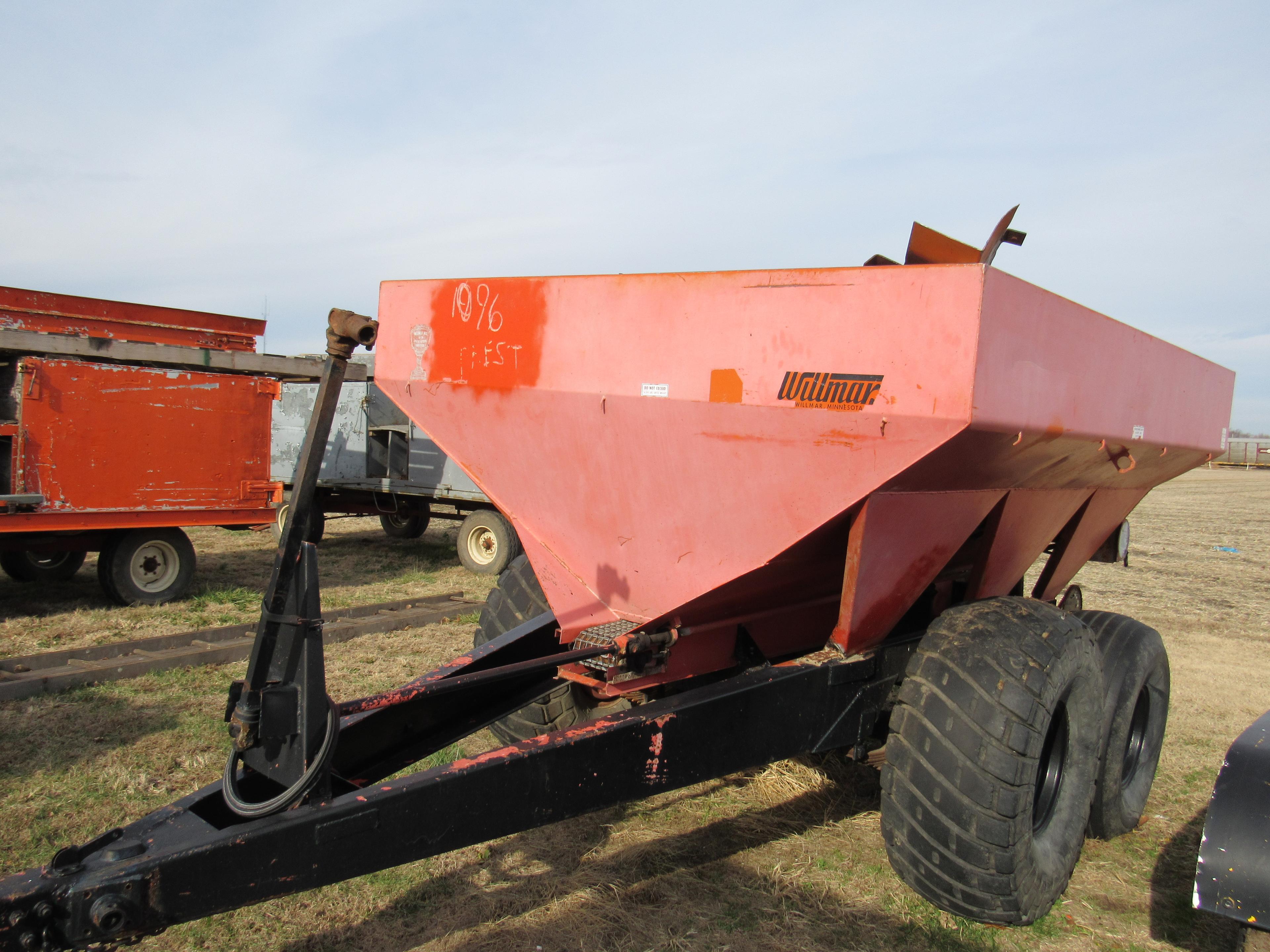 Wilmar fert spreader dual fan 540 pto