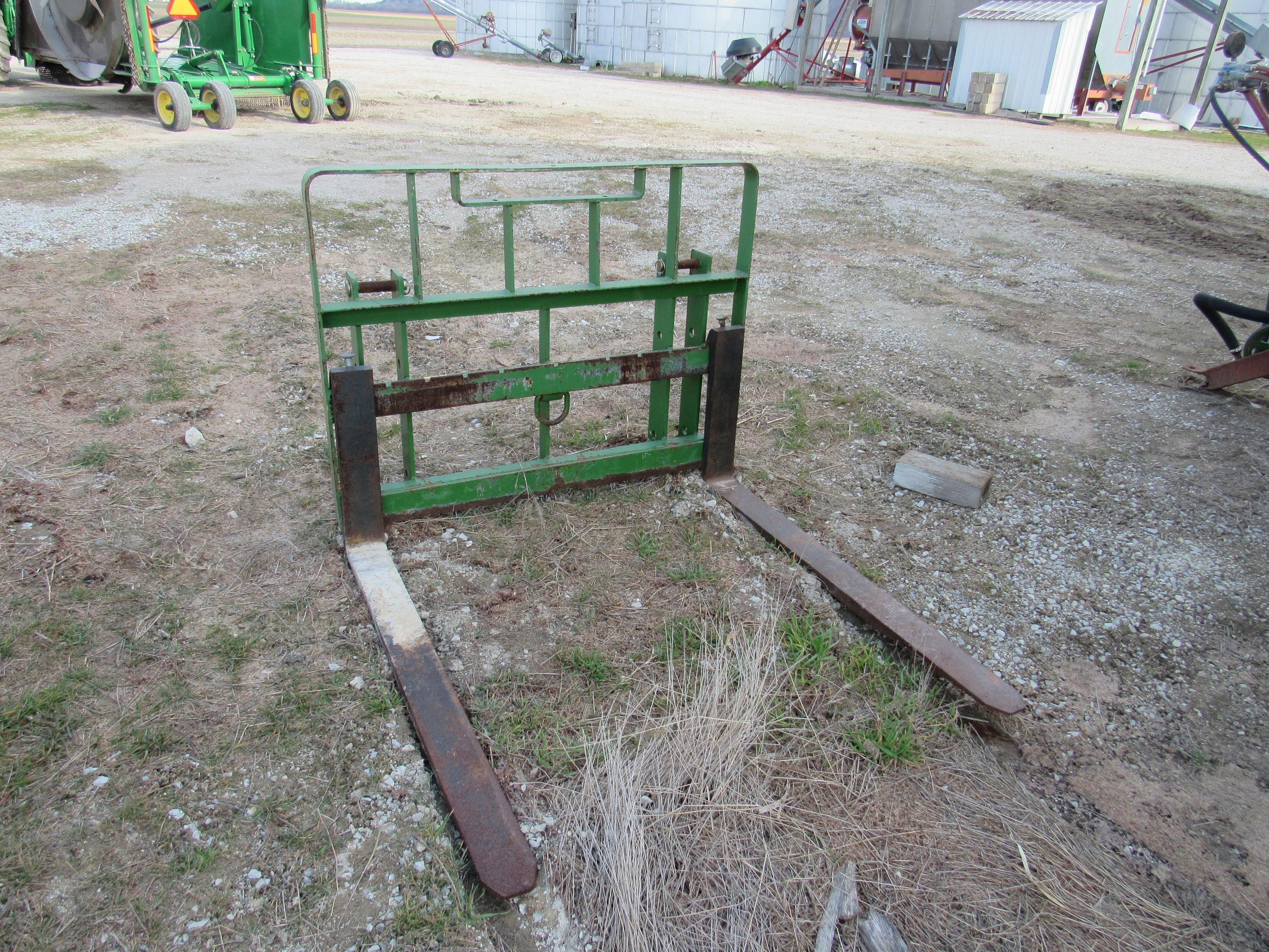 John Deere pallet forks 48" off of 148