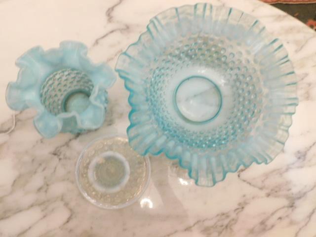 Fenton Hobnail Pieces