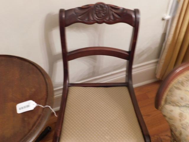 Side Table and Small Occasional Chair