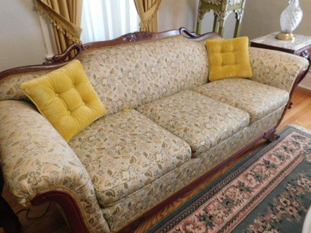 Vintage Goose Neck Sofa