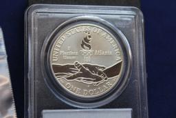 1995-P Paralympic Silver Dollar