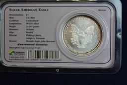1997 Silver American Eagle Walking Liberty Dollar