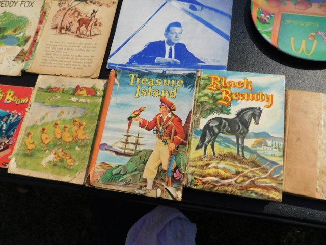 Large Lot of Books, Plates, Pictures, Etc.