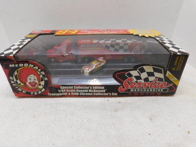 Bill Elliott Transporter with Car