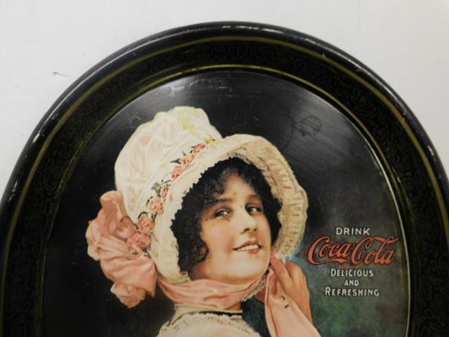 Coke Metal Drink Tray