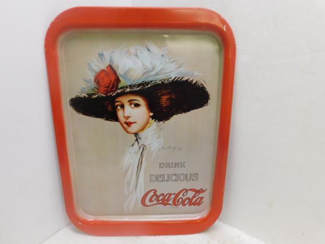 Coke Metal Drink Tray