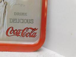 Coke Metal Drink Tray