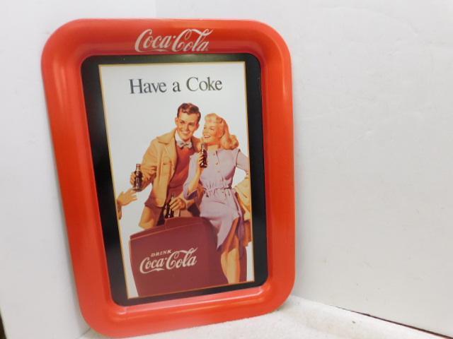 Coke Metal Drink Tray