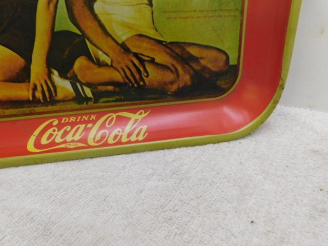 Coke Metal Drink Tray