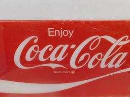 Plastic Coke Sign