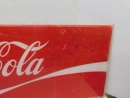 Plastic Coke Sign