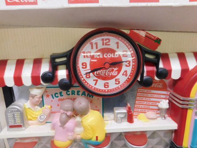 Coca-Cola Clock Ice Cream Parlor