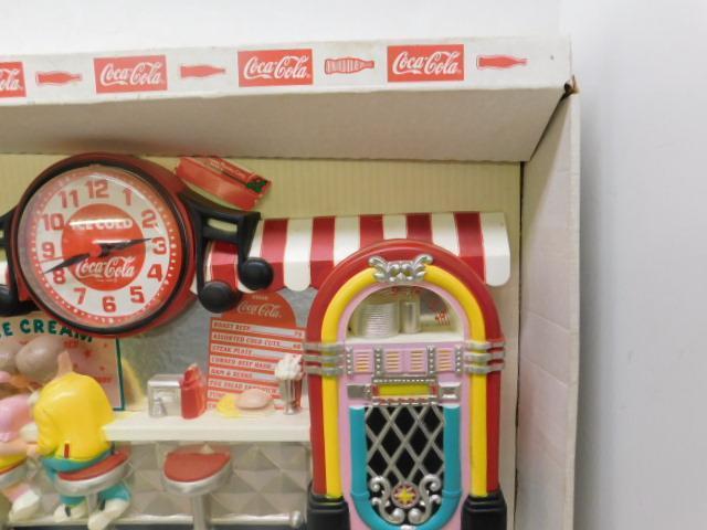 Coca-Cola Clock Ice Cream Parlor