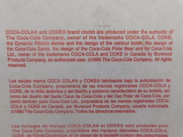 Coca-Cola Clock Ice Cream Parlor