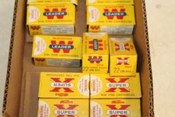 11 Boxes of .22 LR Ammo by Winchester & Western