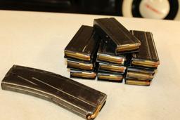 11- 30M1 Magazines with .30 Cal. Ammo