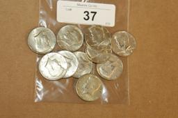 10- 1967 Kennedy Half Dollars