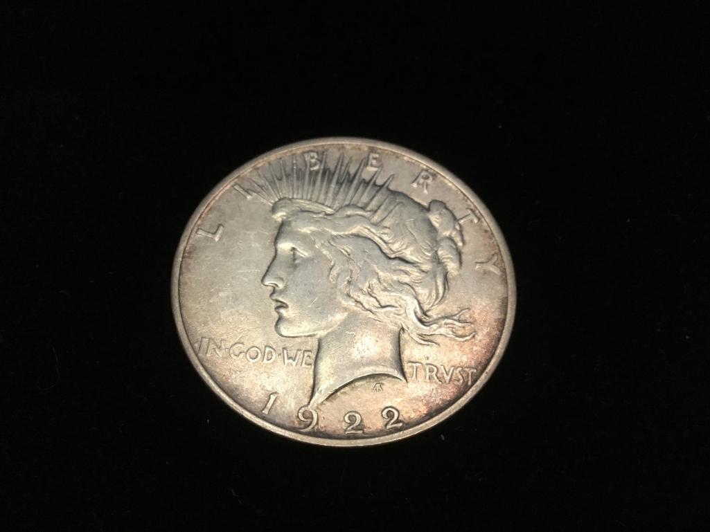 1922 Peace Silver Dollar