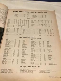 1960 Pro Football Magazine 5th Annual Edition