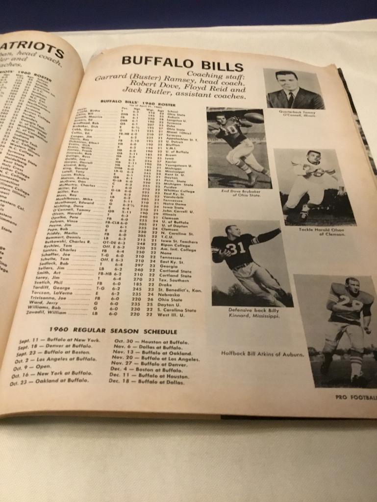 1960 Pro Football Magazine 5th Annual Edition