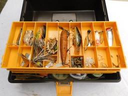 Game Fisher Tackle Box with Lures, Etc.