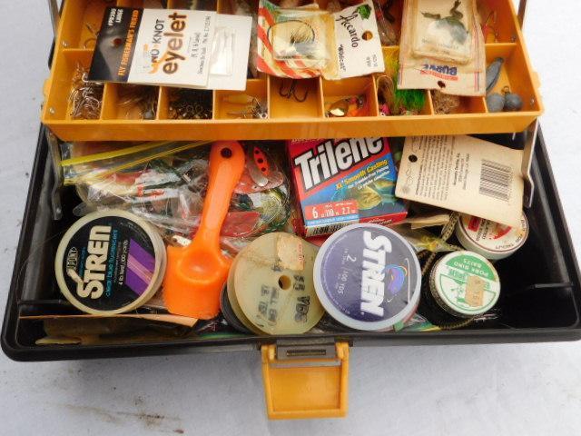 Game Fisher Tackle Box with Lures, Etc.