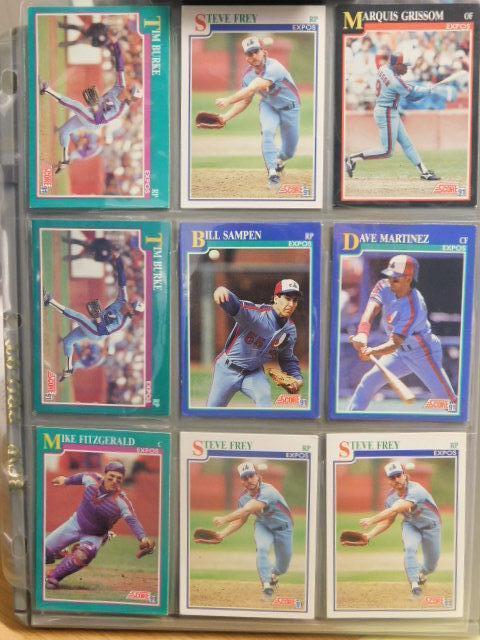 Lot of 9 Vintage Baseball Cards