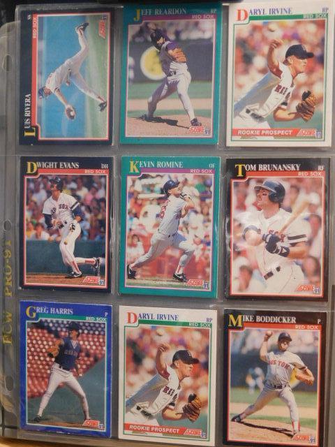 Lot of 9 Vintage Baseball Cards